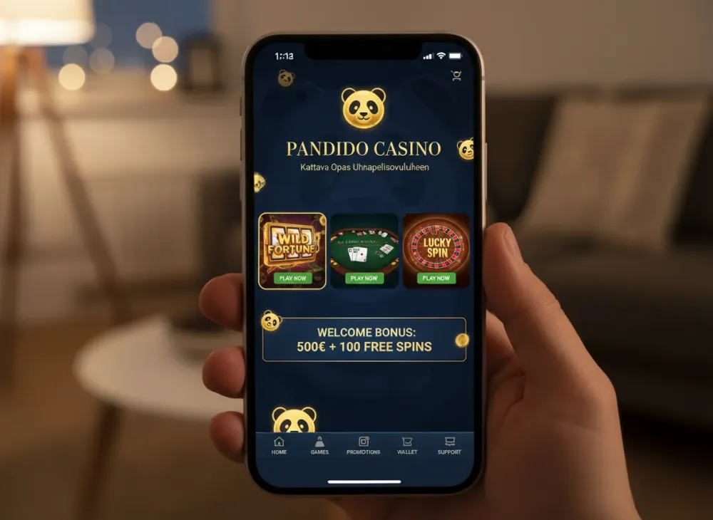 Pandido app – kattava opas uhkapelisovellukseen