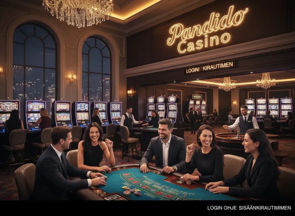 Pandido casino login ohje ja sisäänkirjautuminen