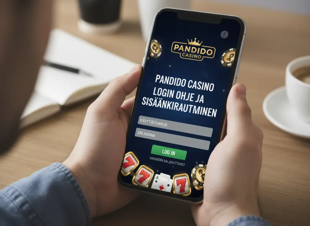 Pandido casino login ohje ja sisäänkirjautuminen